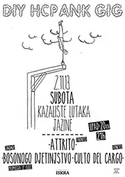 CULTO DEL CARGO - D-beat crust hc band from Italy (TV/VI/TN) - Gig flyer 02/11/13