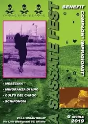 CULTO DEL CARGO - D-beat crust hc band from Italy (TV/VI/TN) - Gig flyer 06/04/19