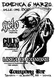 CULTO DEL CARGO - D-beat crust hc band from Italy (TV/VI/TN) - Gig flyer 06/03/12