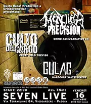 CULTO DEL CARGO - D-beat crust hc band from Italy (TV/VI/TN) - Gig flyer 16/11/12