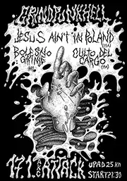 CULTO DEL CARGO - D-beat crust hc band from Italy (TV/VI/TN) - Gig flyer 17/01/15