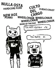 CULTO DEL CARGO - D-beat crust hc band from Italy (TV/VI/TN) - Gig flyer 19/03/15