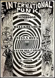 CULTO DEL CARGO - D-beat crust hc band from Italy (TV/VI/TN) - Gig flyer 21/03/15