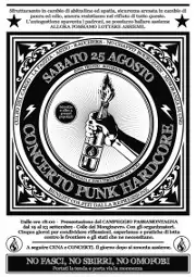 CULTO DEL CARGO - D-beat crust hc band from Italy (TV/VI/TN) - Gig flyer 25/08/18