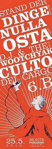 CULTO DEL CARGO - D-beat crust hc band from Italy (TV/VI/TN) - Gig flyer 25/05/13