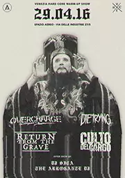 CULTO DEL CARGO - D-beat crust hc band from Italy (TV/VI/TN) - Gig flyer 29/04/16