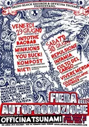 CULTO DEL CARGO - D-beat crust hc band from Italy (TV/VI/TN) - Gig flyer 30/06/12