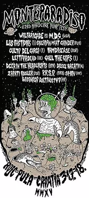 CULTO DEL CARGO - D-beat crust hc band from Italy (TV/VI/TN) - Gig flyer 31/04/15